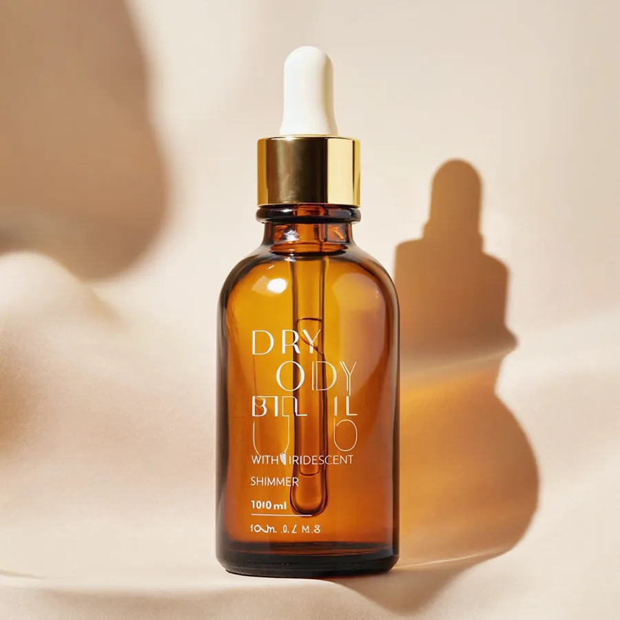 Dry Body Oil with Iridescent Shimmer — Body Care