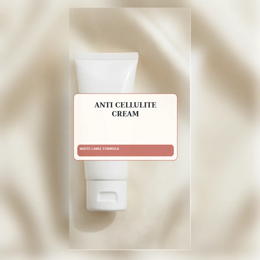 Anti Cellulite Cream White Label Formula — Squeeze tube private label packaging