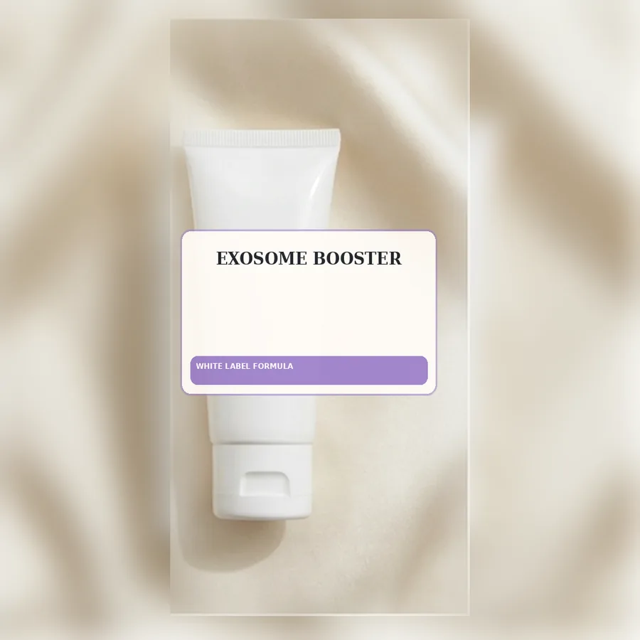 Exosome Booster White Label Formula — Squeeze tube private label packaging