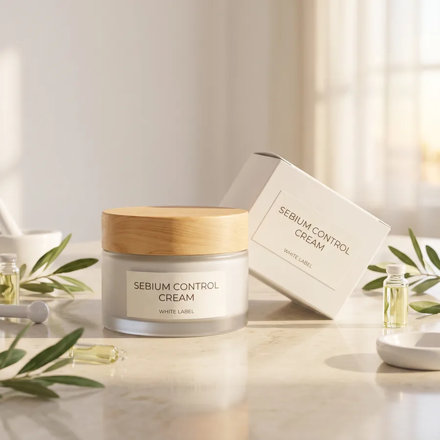 Sebium Control Cream White Label Formula — Skincare