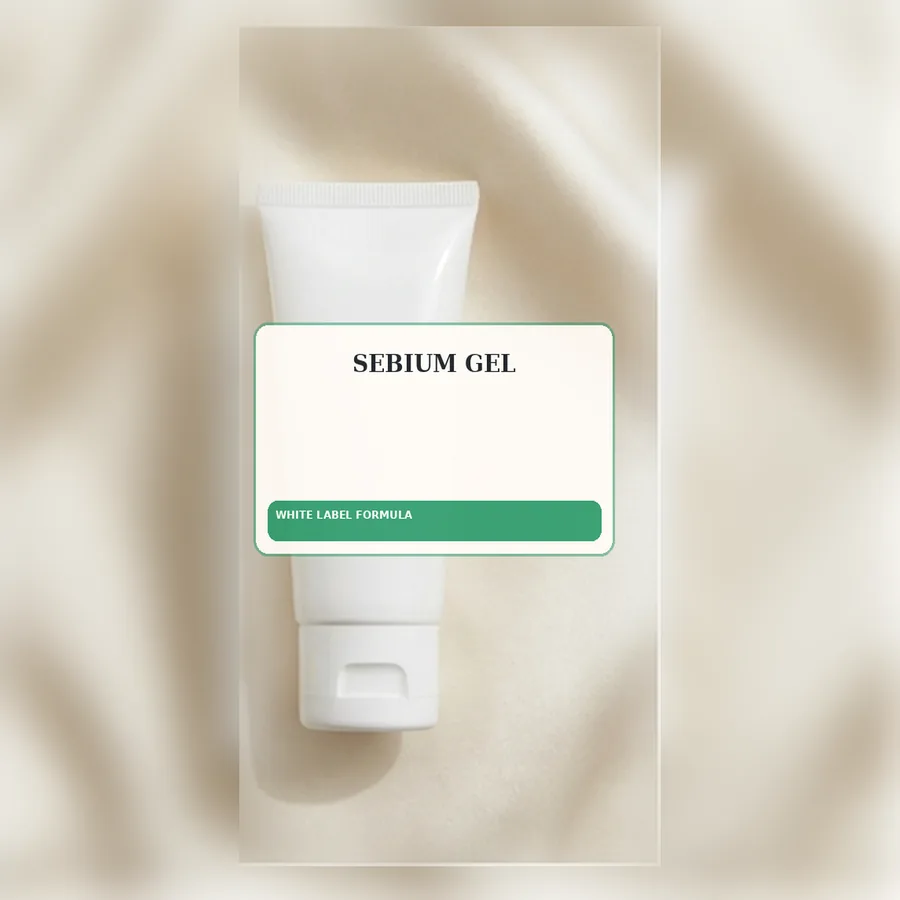 Sebium Gel White Label Formula — Squeeze tube private label packaging