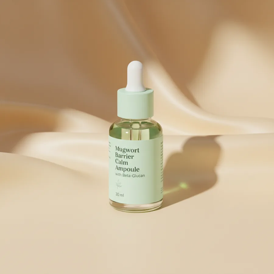 Mugwort Barrier Calm Ampoule with Beta-Glucan — Skincare