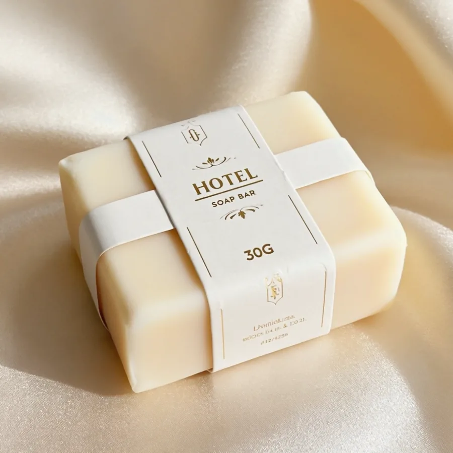 Hotel Soap Bar — Artisan Luxe 30g — Hotel Amenities