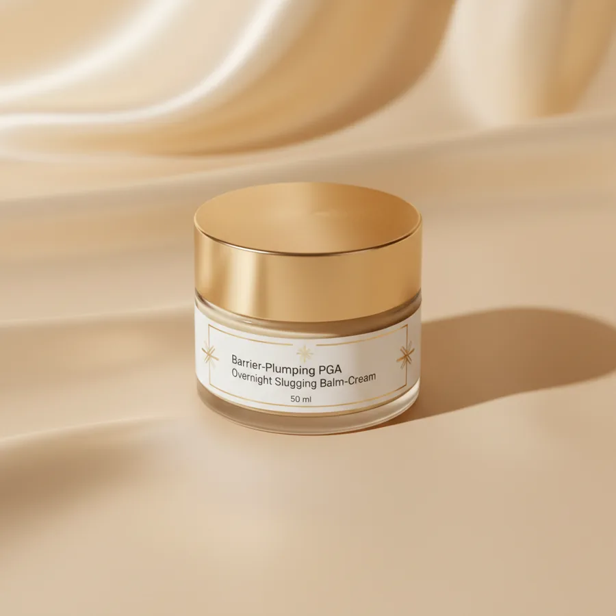 Barrier-Plumping PGA Overnight Slugging Balm-Cream — Skincare